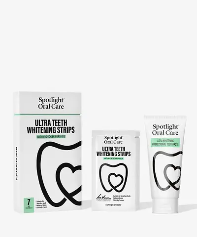 Spotlight Oral Care - Ultra Teeth Whitening Strips 7 Days + Whitening Toothpaste
