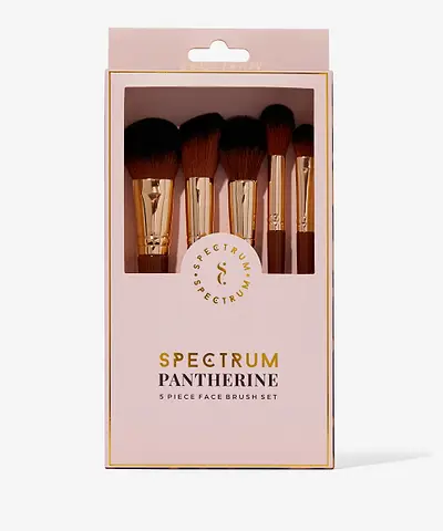 Spectrum Collections - Pantherine 5 Piece Face Brush Set