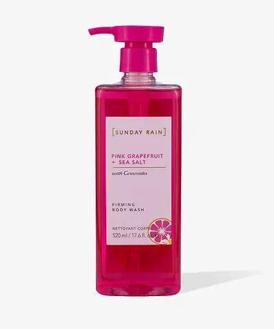 Sunday Rain - Pink Grapefruit & Sea Salt Body Wash 