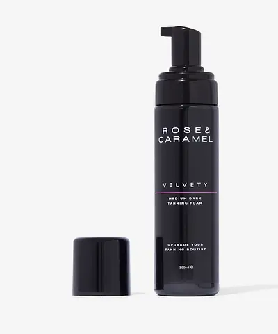 Rose & Caramel - Velvety Dark Olive Self Tanning Mousse