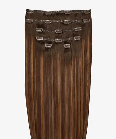 Beauty Works - 18" Double Hair Set Clip-In Extensions