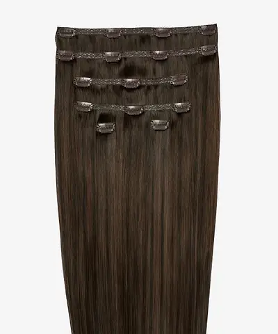 Beauty Works - 18" Double Hair Set Clip-In Extensions