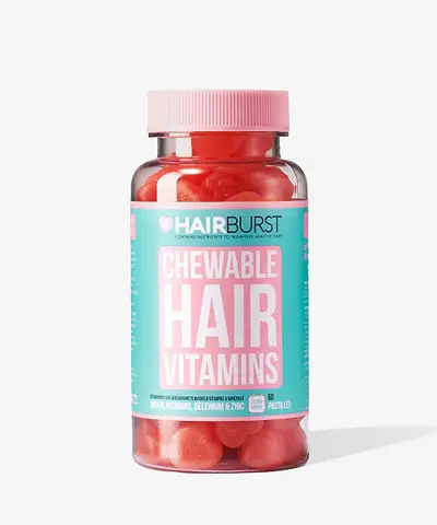 Hairburst - Vitamines pour cheveux cœurs à mâcher Hairburst