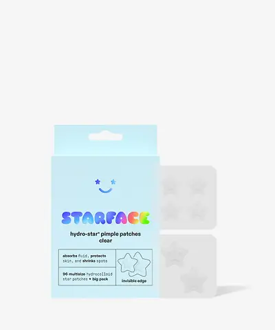 Starface - Hydro-Star Clear Hydrocolloid Pimple Patches